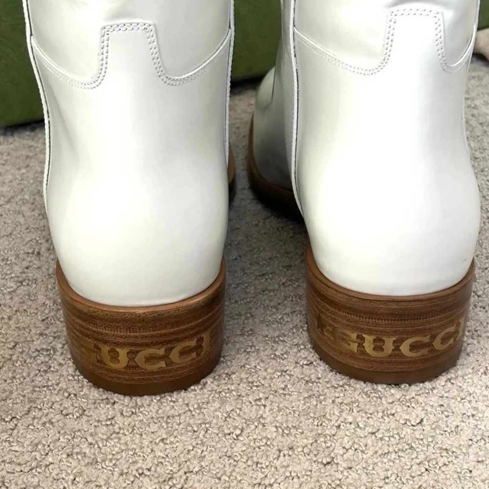 GUCCI Cowboy Boots - BNWT - Women’s Size 7.5/8 *Runway* Authentic - Picture 6 of 9